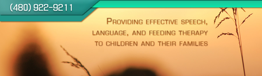 Providing effective speech, language, and feeding therapy to children and their families.